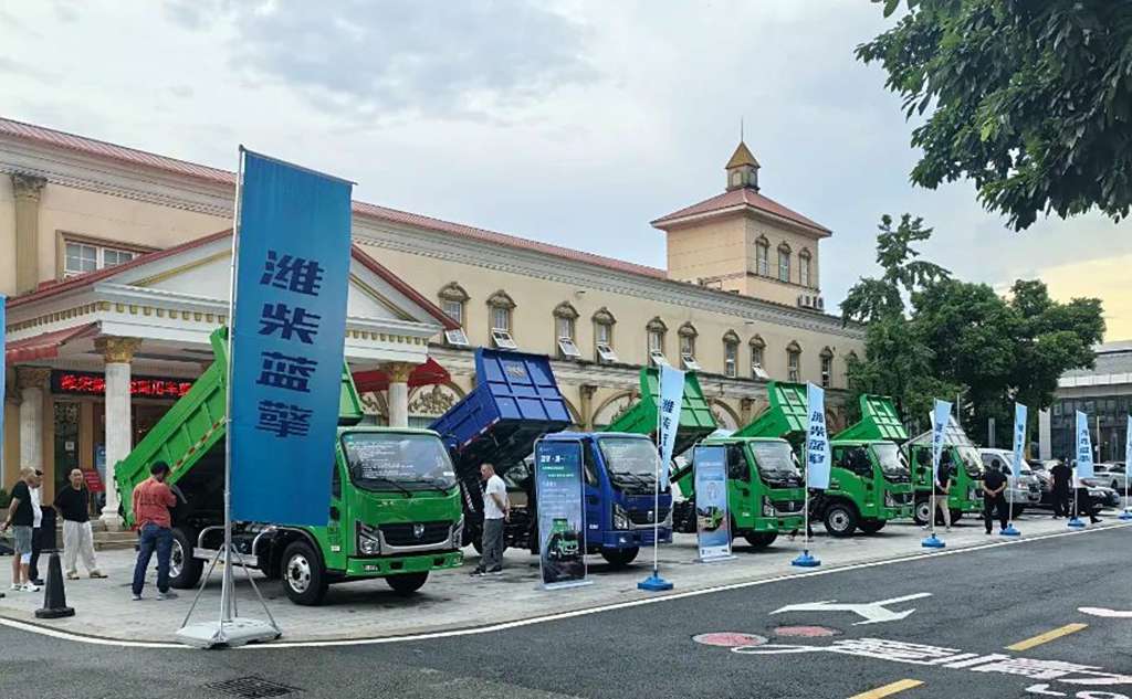 潍柴蓝擎自卸车强势登场，以标杆品质驱动工程运输迈入新维度！