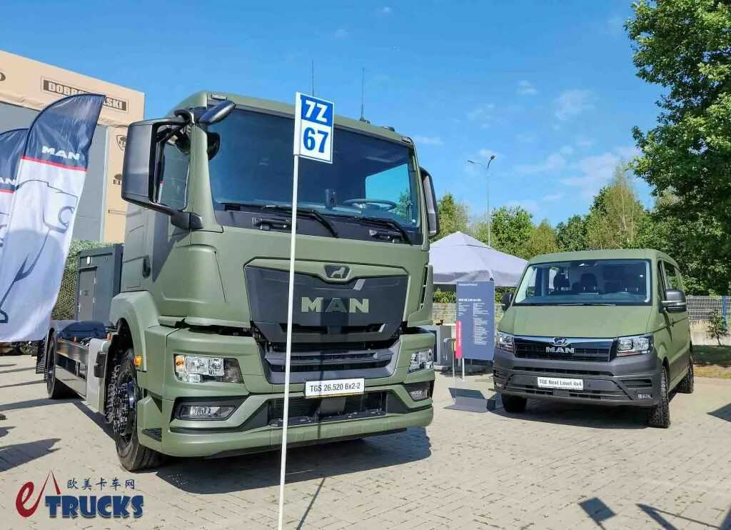 欧洲军卡争奇斗艳，防弹版沃尔沃FMX、奔驰Zetros来袭！带您逛波兰MSPO防务展