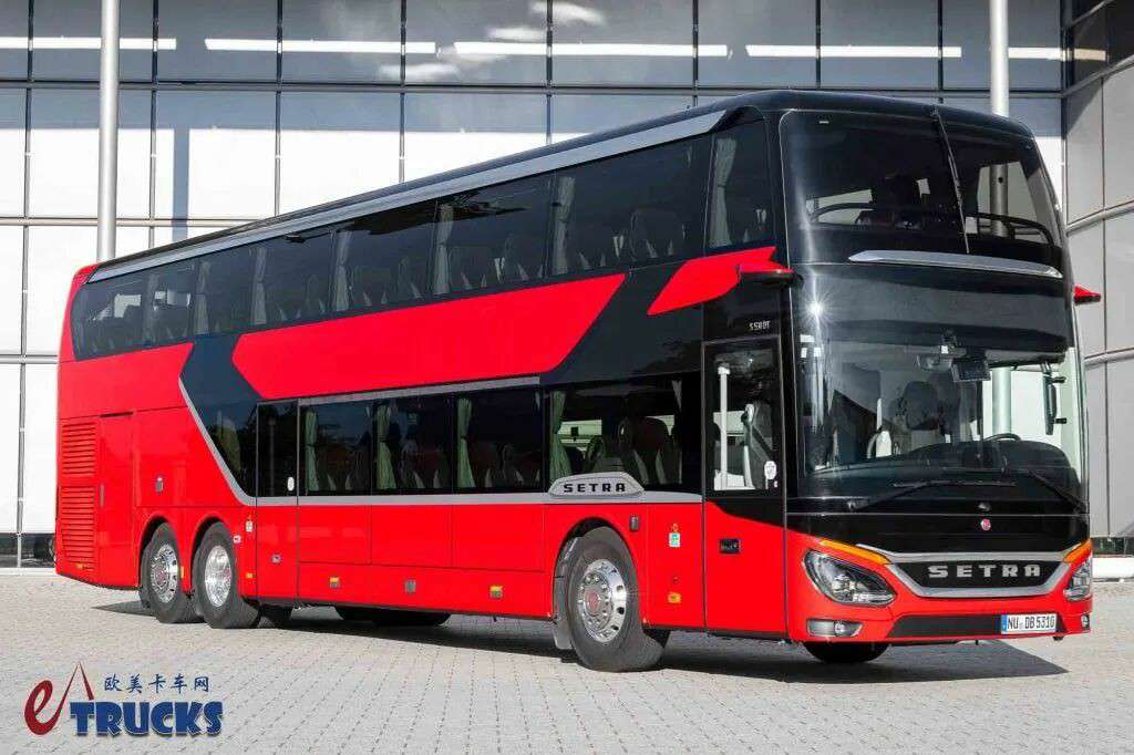 双层豪华大巴巅峰水准！厨房卫生间全都有？赛特拉S 531 DT双层巴士实拍