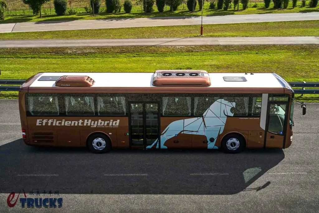 2025Busworld客车展｜EfficientHybrid高效混动加持，曼恩Lion’s Intercity城际客车上新