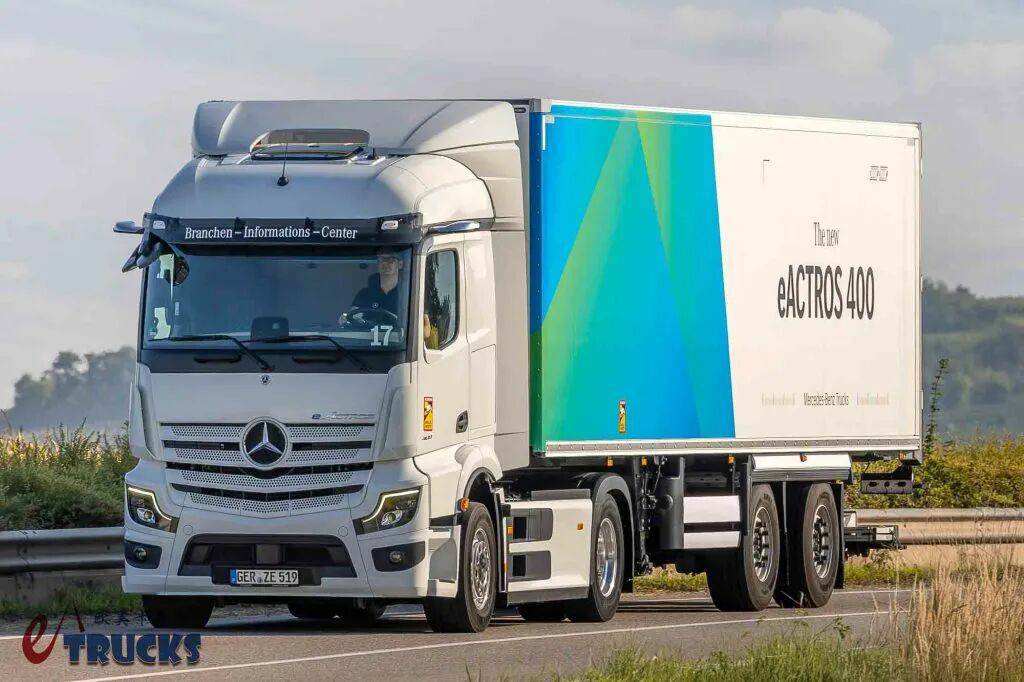 旗舰车型技术下放，奔驰发布全新一代eActros 400电动卡车，带您看配置如何