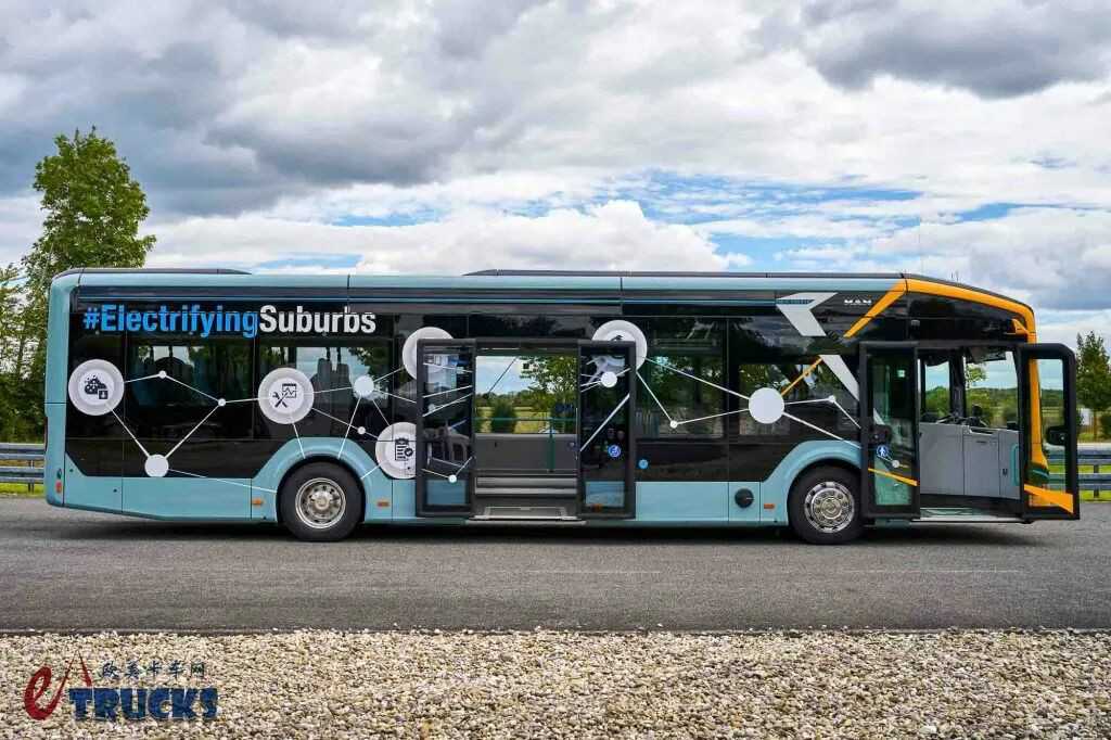 纯电动城市客车“换皮”？城乡通用的曼恩Lion’s City E LE纯电动客车实拍