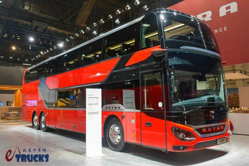 双层豪华大巴巅峰水准！厨房卫生间全都有？赛特拉S 531 DT双层巴士实拍