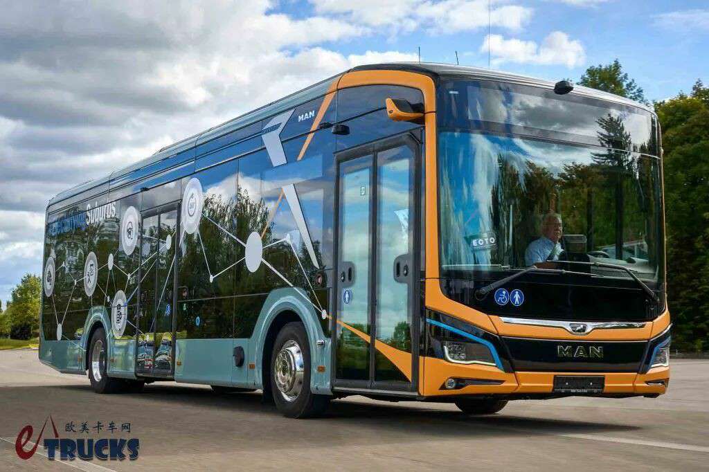 纯电动城市客车“换皮”？城乡通用的曼恩Lion’s City E LE纯电动客车实拍