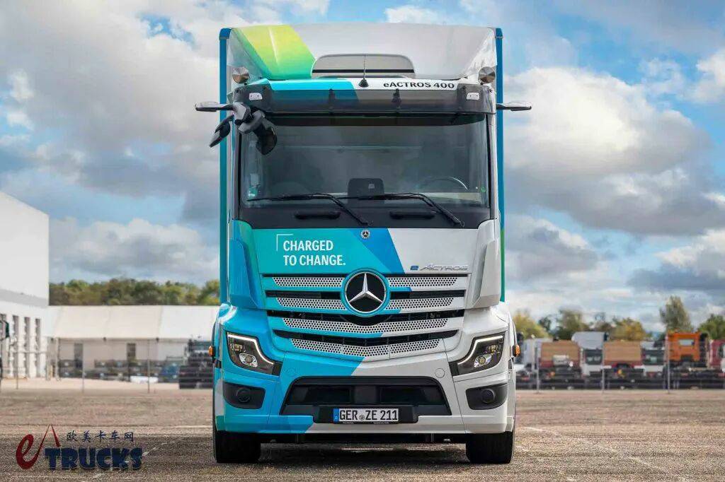 旗舰车型技术下放，奔驰发布全新一代eActros 400电动卡车，带您看配置如何