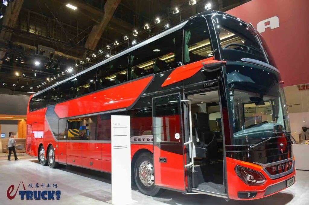 双层豪华大巴巅峰水准！厨房卫生间全都有？赛特拉S 531 DT双层巴士实拍