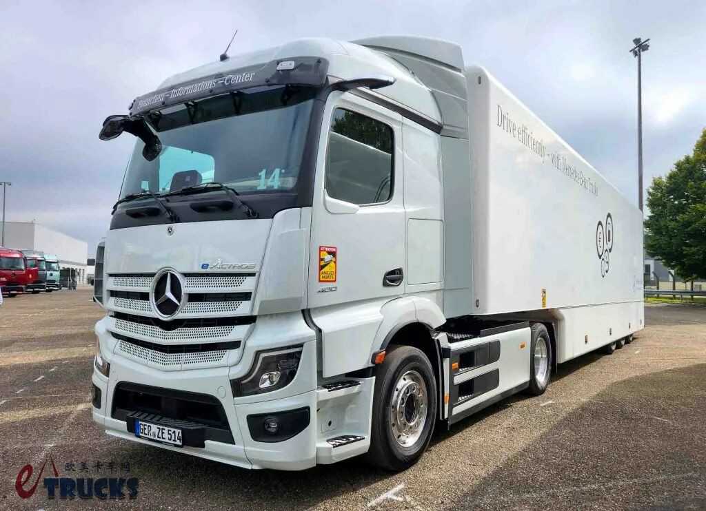 旗舰车型技术下放，奔驰发布全新一代eActros 400电动卡车，带您看配置如何