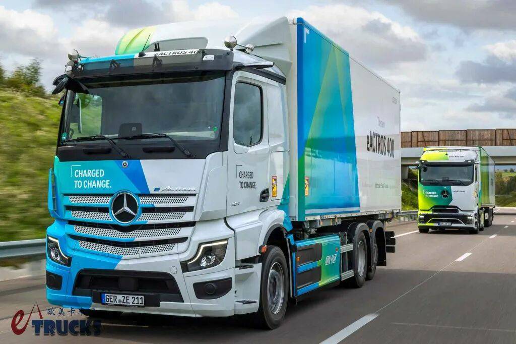 旗舰车型技术下放，奔驰发布全新一代eActros 400电动卡车，带您看配置如何