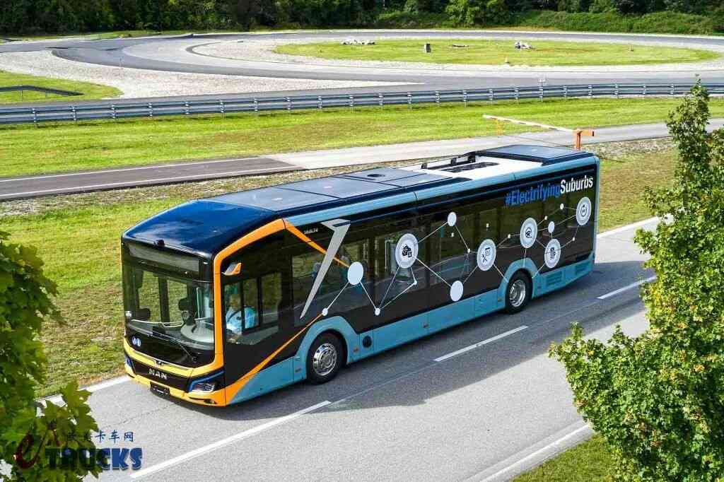 纯电动城市客车“换皮”？城乡通用的曼恩Lion’s City E LE纯电动客车实拍