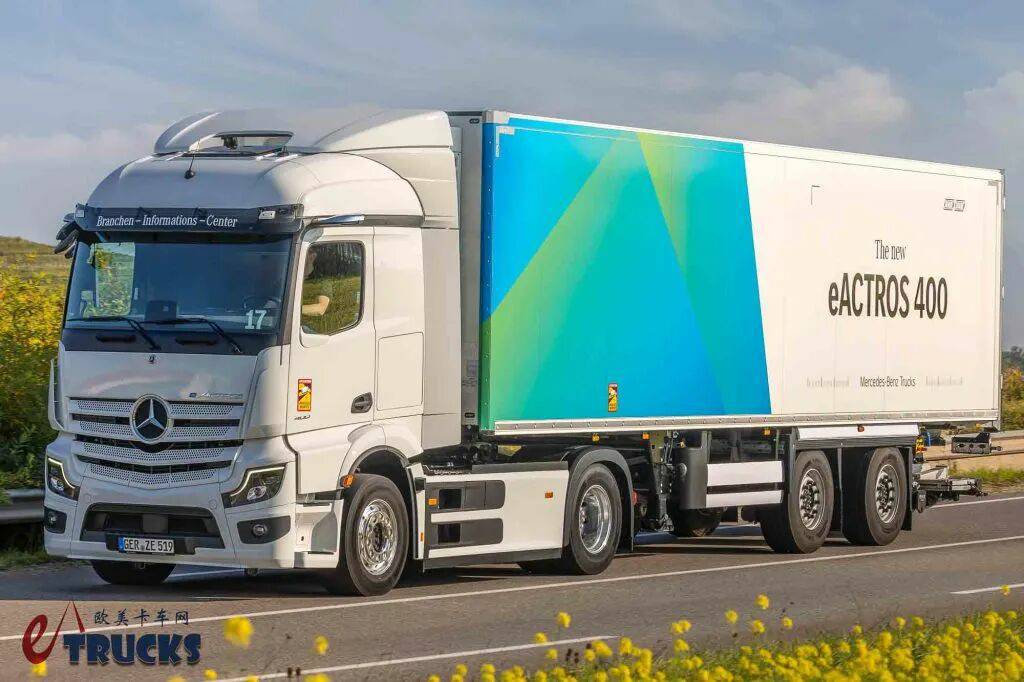 旗舰车型技术下放，奔驰发布全新一代eActros 400电动卡车，带您看配置如何