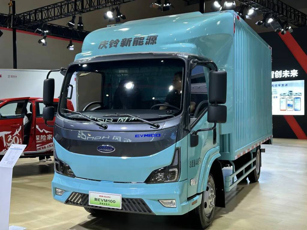 庆铃五十铃新EVM100拍了拍你：致富装备该“上新”了
