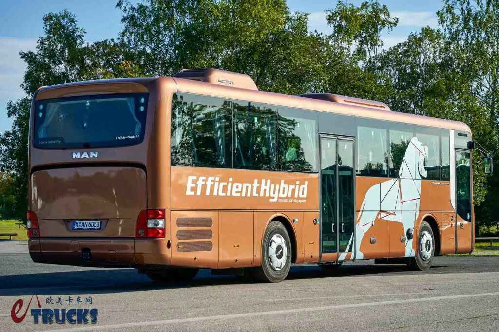 2025Busworld客车展｜EfficientHybrid高效混动加持，曼恩Lion’s Intercity城际客车上新
