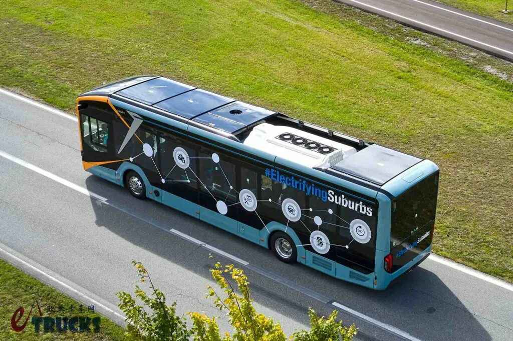 纯电动城市客车“换皮”？城乡通用的曼恩Lion’s City E LE纯电动客车实拍