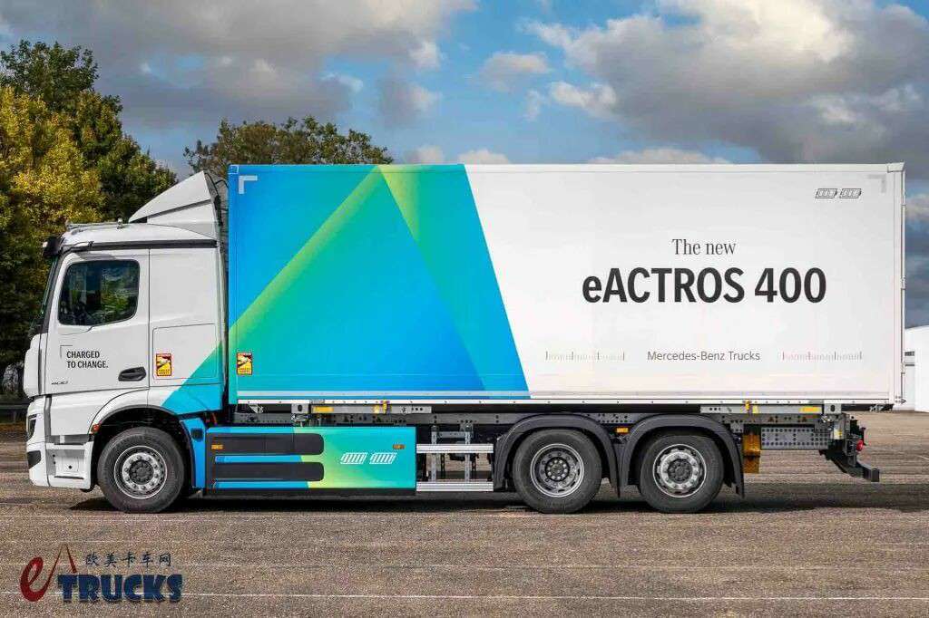 旗舰车型技术下放，奔驰发布全新一代eActros 400电动卡车，带您看配置如何