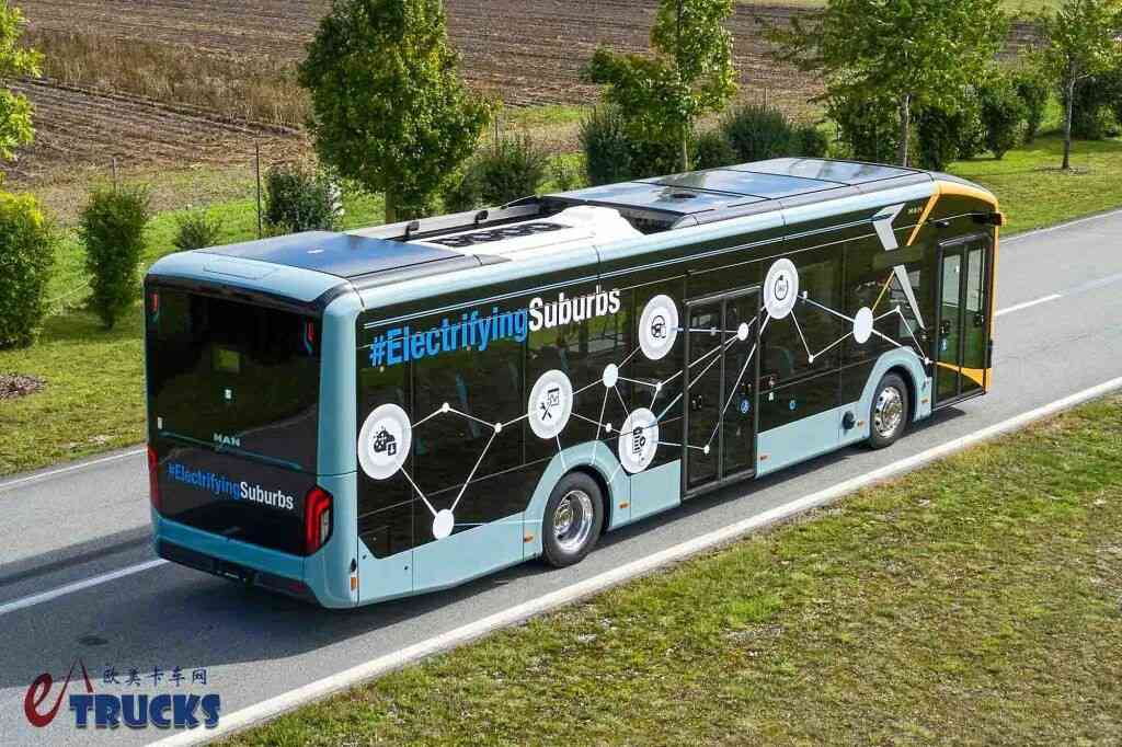 纯电动城市客车“换皮”？城乡通用的曼恩Lion’s City E LE纯电动客车实拍