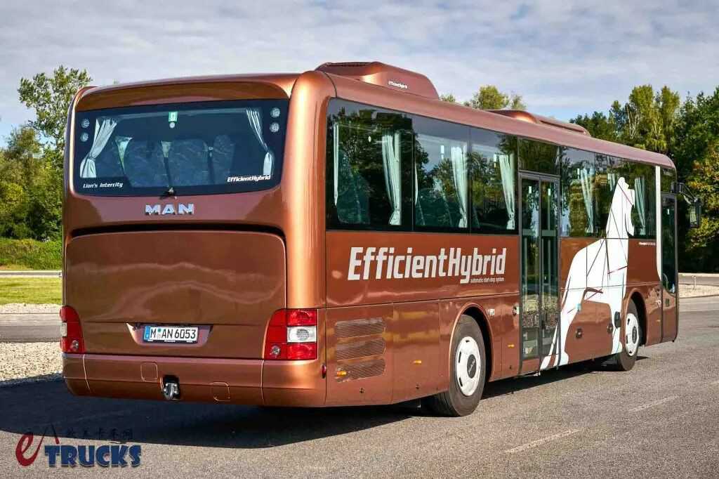 2025Busworld客车展｜EfficientHybrid高效混动加持，曼恩Lion’s Intercity城际客车上新