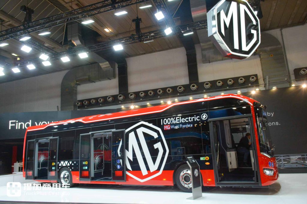 MG品牌的纯电动公交车？iEV12车型全球首发，带您看看实力几何！