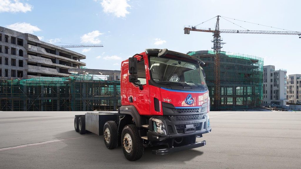 动力承载双标杆，乘龙H5 8X4纯电自卸车定义城建运输新标准