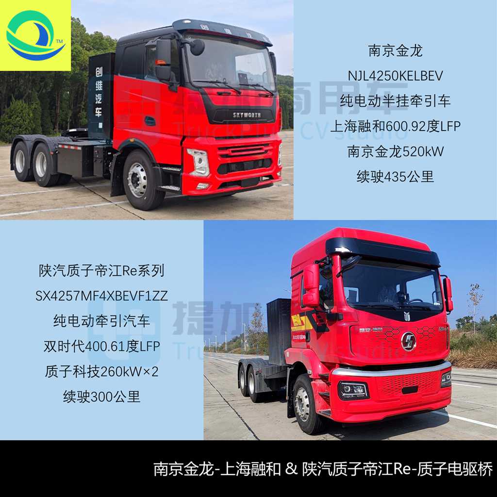 宇通申报33款新品抢眼，大金龙携手速豹推新款重卡，工信部第401批新品公示之N类重型货车篇（下）