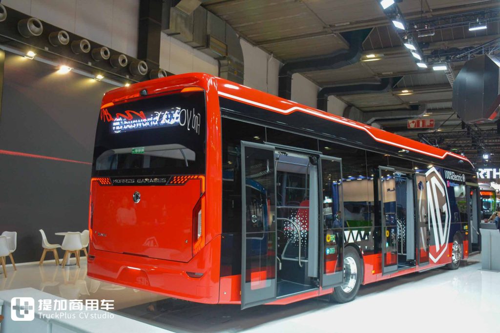 MG品牌的纯电动公交车？iEV12车型全球首发，带您看看实力几何！