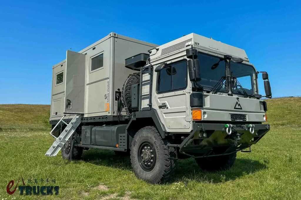 这才是男人的大玩具！曼恩HX军用卡车底盘打造，Bliss Mobil越野房车实拍