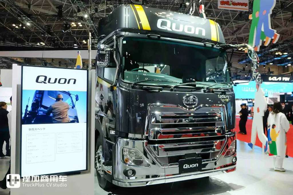 曾是东风天龙的“兄弟”，日产柴还记得吗？今年恰逢诞生90周年，还推出了一款UD Quon纪念版牵引车！