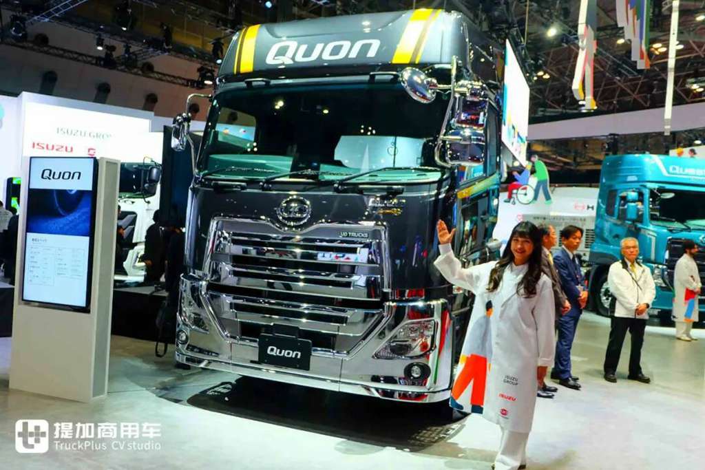 曾是东风天龙的“兄弟”，日产柴还记得吗？今年恰逢诞生90周年，还推出了一款UD Quon纪念版牵引车！