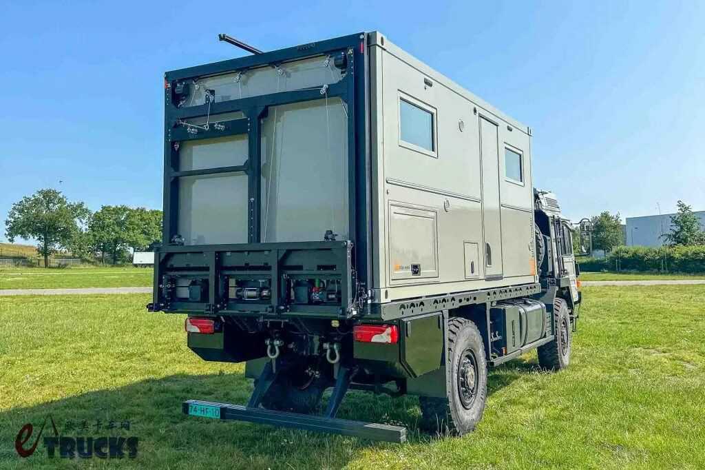 这才是男人的大玩具！曼恩HX军用卡车底盘打造，Bliss Mobil越野房车实拍