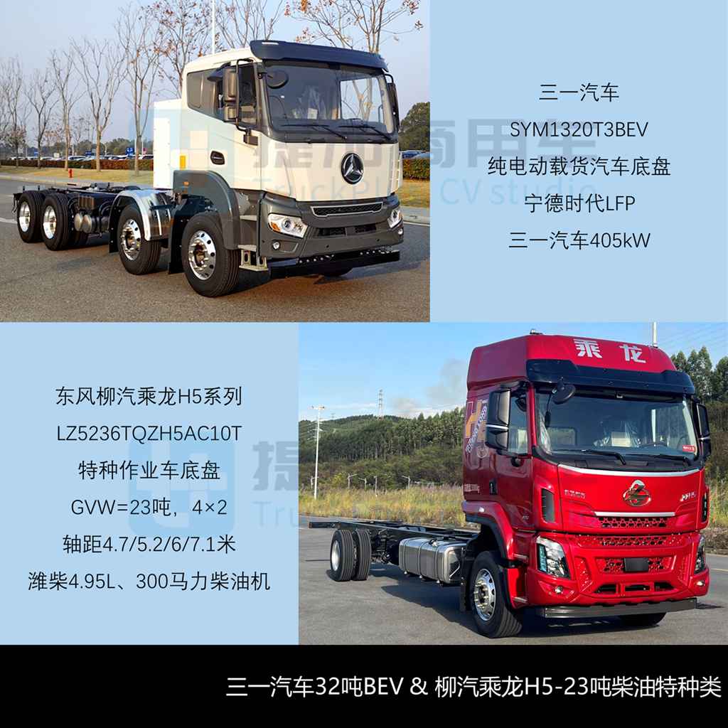 乘龙H5首款特种车底盘来袭，上汽红岩重启杰豹产品线，工信部第403批N类重型货车新品公示详析（下）