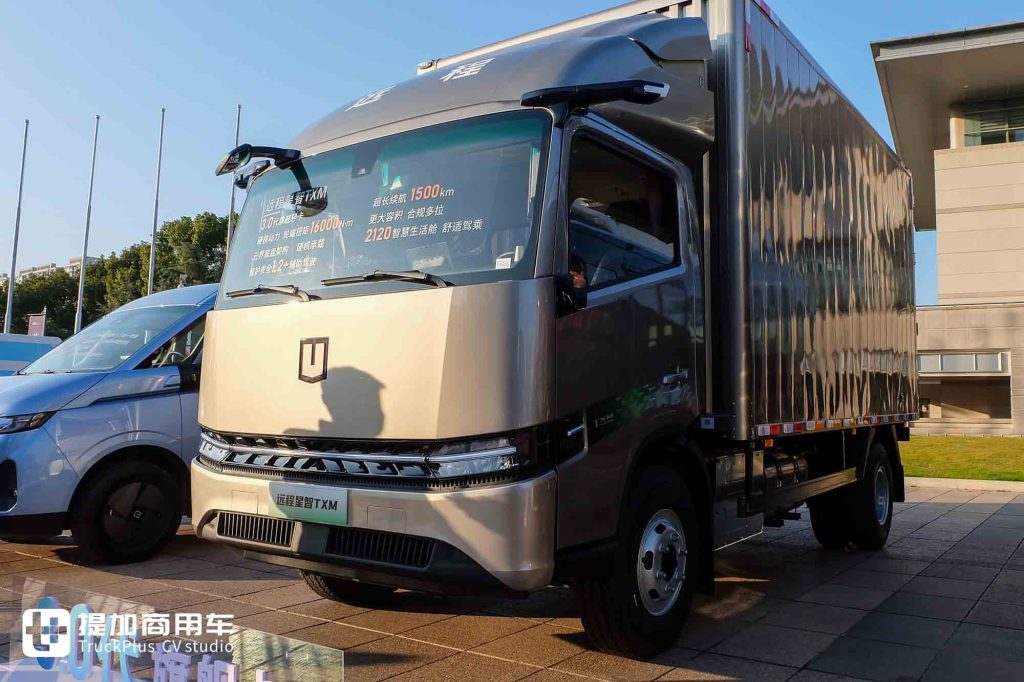 续航超1500公里的新能源轻卡来袭,还有智慧生活舱,远程星智TXM液态新能源轻卡实拍!