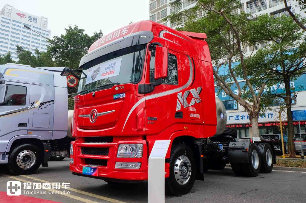 玉柴的燃气机也这么给力？乘龙、欧曼等品牌都在用，带你看玉柴年会上的燃气重卡阵容！