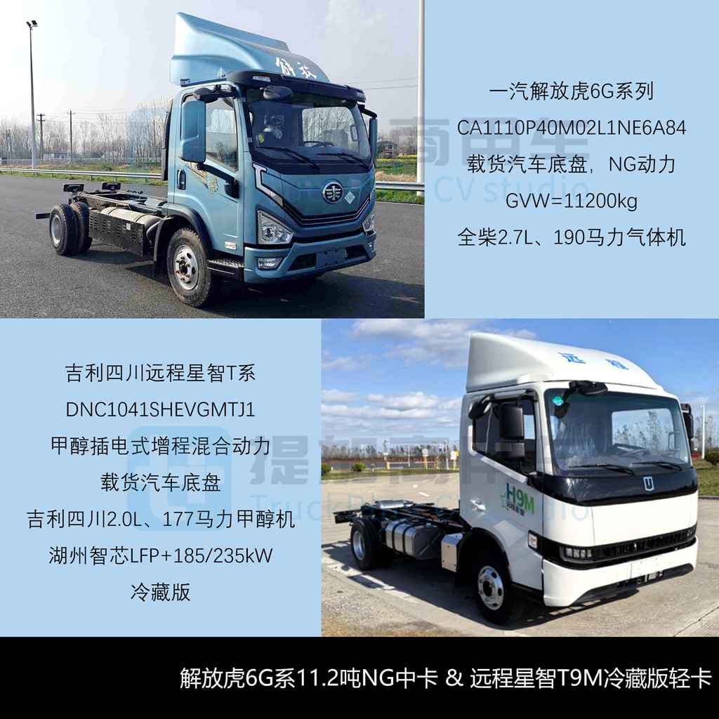 吉利远程首推3吨级小卡，172度电的江淮骏铃电动轻卡抢眼，2026年4月期公示N类中/轻/微卡新产品盘点