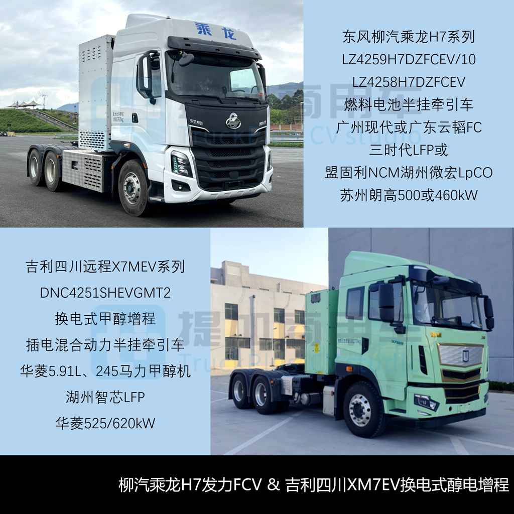 东风解放更新700+大马力燃气车，重汽豪沃TX7+TS7造型升级，工信部第407批新产品公示之N类重型货车篇（上）