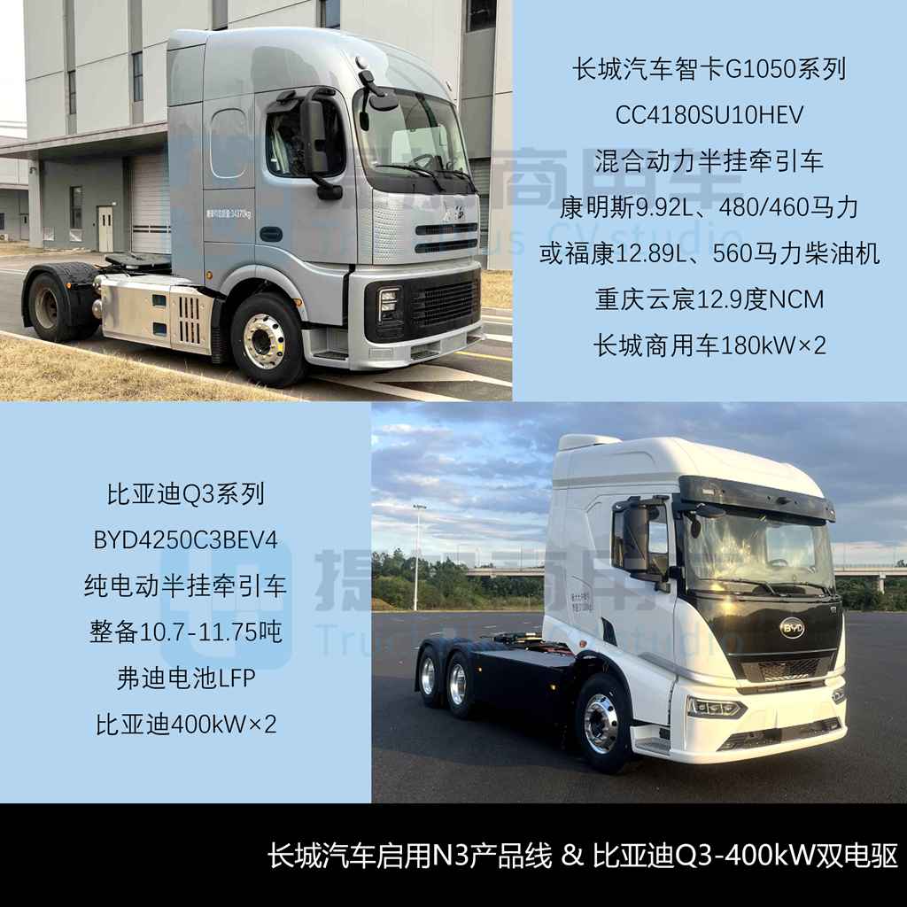 比亚迪T31自卸版三电参数创新高,欧曼银河5M迎来生活舱车型?工信部第410批新车公示之N类重型货车篇