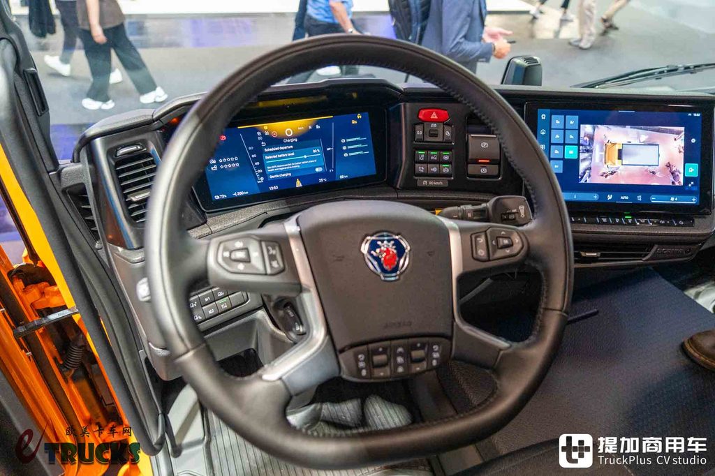 2026IAA：熟悉的斯堪尼亚，不一样的“低姿态”：30 L纯电动低入口卡车深度实拍评测