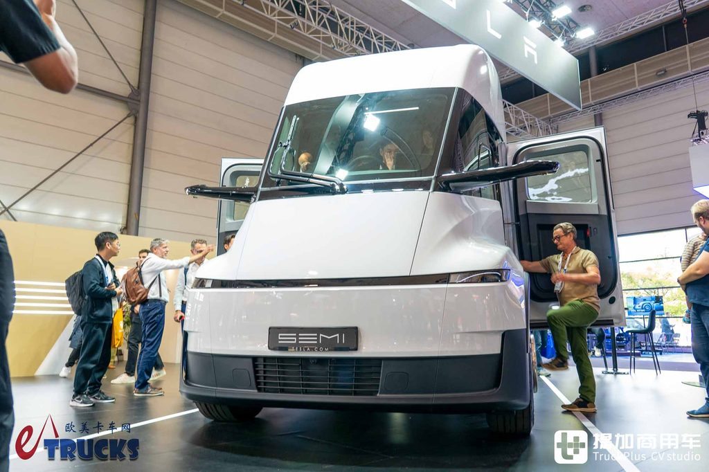 2026IAA：地球上最先进的电动重卡？实则有不少妥协！特斯拉Semi深度实拍评测