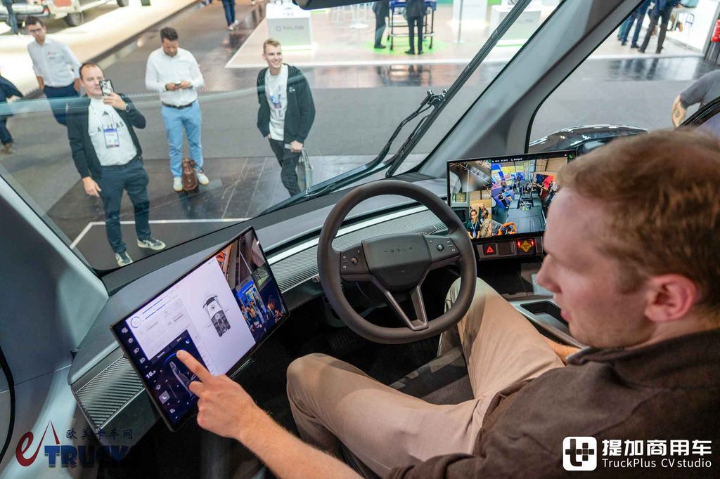 2026IAA：地球上最先进的电动重卡？实则有不少妥协！特斯拉Semi深度实拍评测