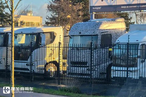 粤B牌照惊现荷兰？比亚迪长途电动重卡路试曝光，IAA首发倒计时