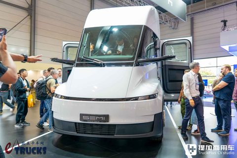 2026IAA：地球上最先进的电动重卡？实则有不少妥协！特斯拉Semi深度实拍评测