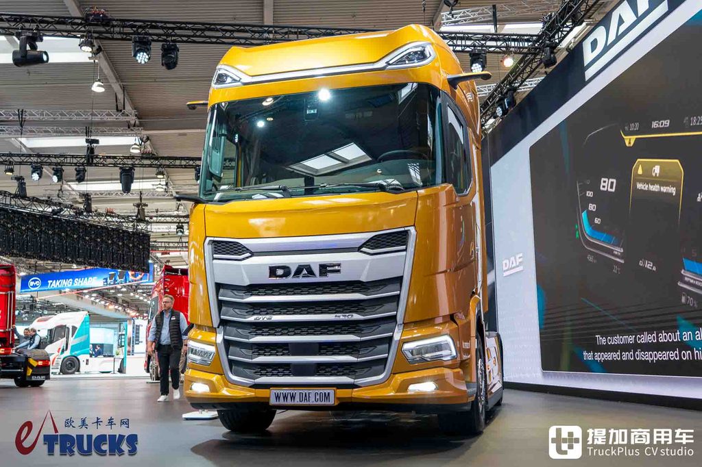 2026IAA:超大驾驶室+米勒循环发动机,无缘国内的欧洲旗舰重卡有多强?达夫XG+深度实拍评测