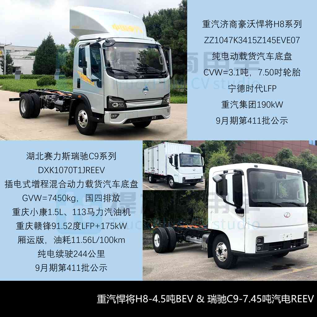 一汽解放轻卡平台造型焕新，比亚迪T5搭载252KW电驱？2026年6-9月期公示N类中/轻/微卡新产品盘点（上）