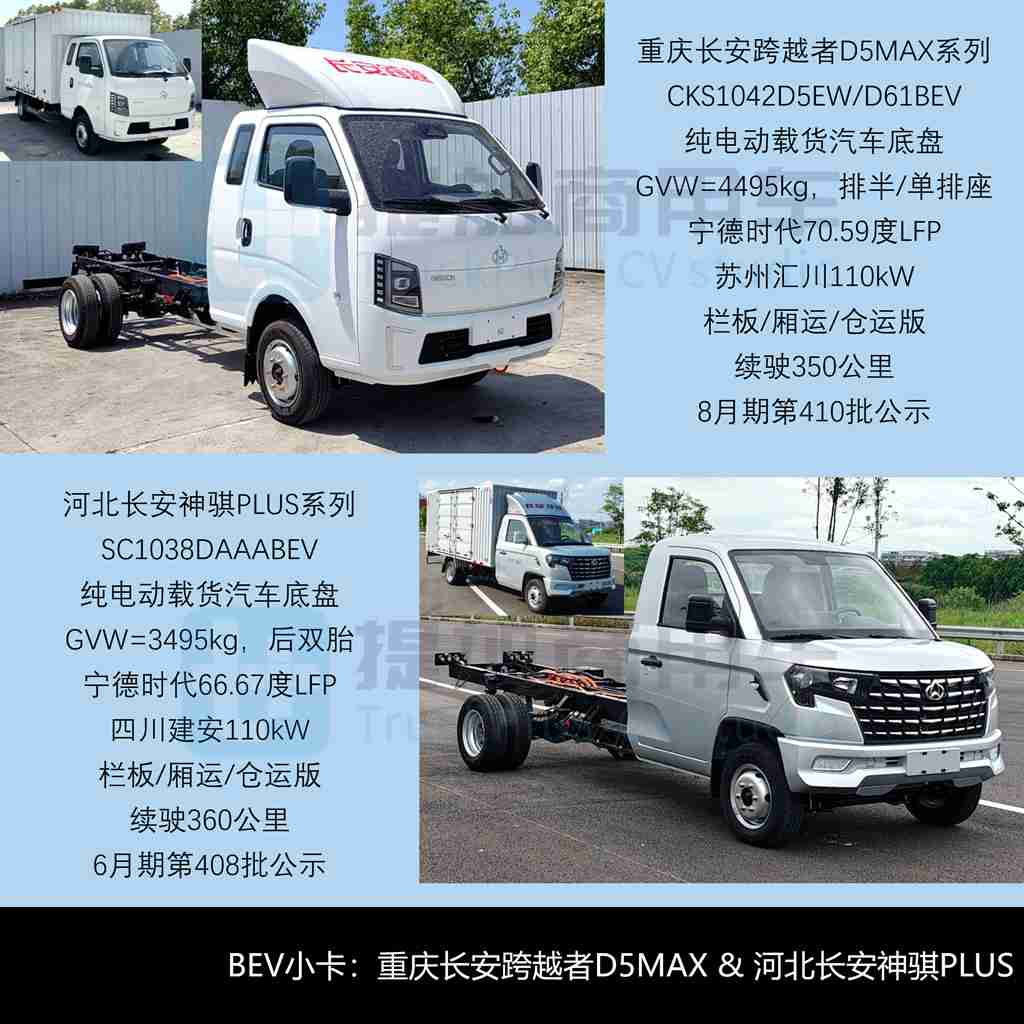 一汽解放轻卡平台造型焕新，比亚迪T5搭载252KW电驱？2026年6-9月期公示N类中/轻/微卡新产品盘点（上）